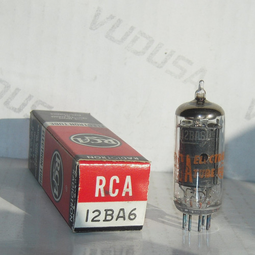 Válvula Electrónica, Vacuum Tube 12ba6 / Hf93 Rca