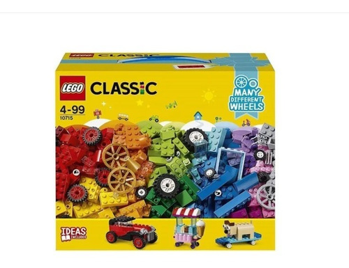 10715 Caixa Lego Classic Engrenagens E Rodas 442 Peças