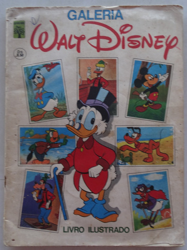 Álbum Figurinhas Galeria Walt Disney 1976! Falta 20 Figuras