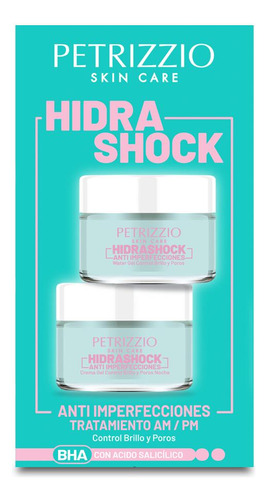 Set De Cremas Hidra Shock Anti Imperfecciones | Petrizzio