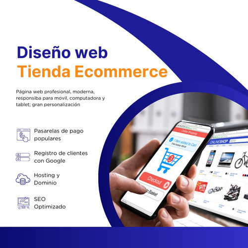 Pagina Web Profesional Tienda Ecommerce Hosting Y Dominio