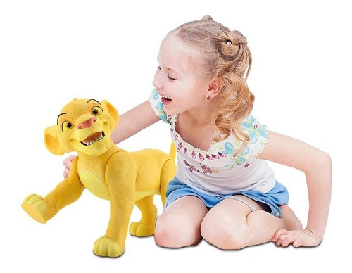 Muñeco Simba Del Rey León Grande 55 Cm