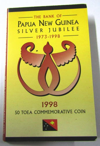 Papua Nueva Guinea 1998 50 Toea 50 Aniversario Jubileo