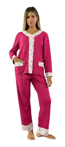 Pijama De Invierno De Mujer Maria Liz. Art. 2303 MercadoLibre