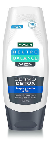 Neutro Balance Men Dermo Detox Shower Gel 3 En 1