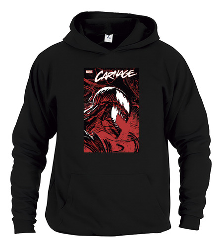 Sudadera Negra Capucha Unisex C214
