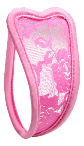 Ropa Interior Para Mujer, Tanga De Encaje Invisible A La Mod