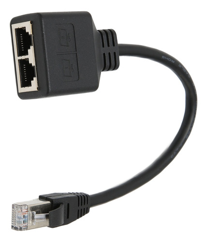 Adaptador Ethernet De 1 A 2 Puertos, Extensión De Cable Rj45