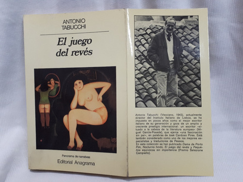 Imagen 5 de 5 de El Juego Del Reves Antonio Tabucchi Ed. Anagrama