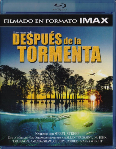 Despues De La Tormenta Meryl Streep Documental Imax Blu-ray