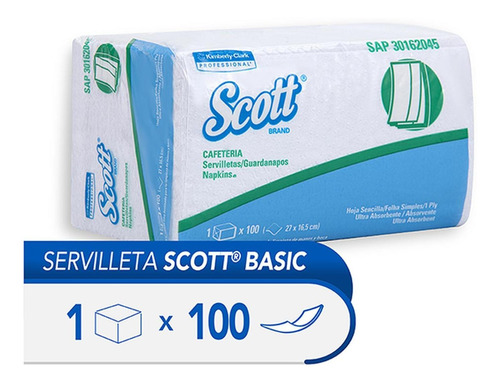 Servilleta Scott Basic Cafeteria