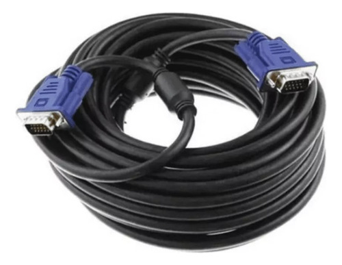 Cable Vga Largo 10 Metros Macho A Macho Monitor Pc Proyector