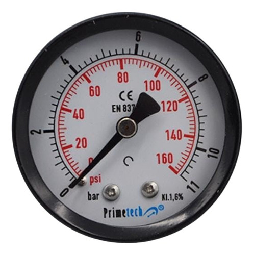 Manometro 40mm 0-1 Bar 0-15 Psi Post. 1/8