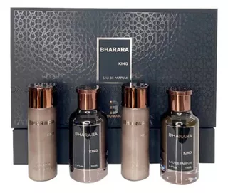 Perfume Bharara King 100ml Edp + Sg + Bl + As Set