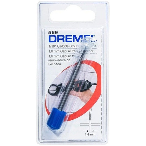 Dremel Broca De Extracción Lechada De Carburo 569 De 1/16 