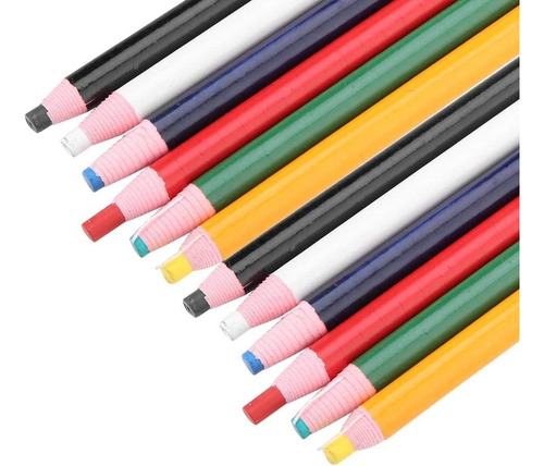 Lapiz Greda De Cera De Colores Para Sastre 24 Piezas