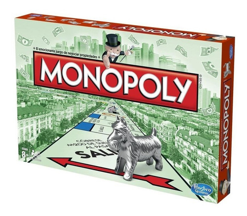 Monopoly Clásico Original Hasbro - Juego De Mesa