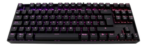 Teclado Gamer Balam Rush Optomecanico Dominate Gkx775 Usb Color del teclado Negro Idioma Español Latinoamérica