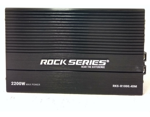 Imagen 8 de 8 de Amplificador Clase D. Rock Series. Rks-r1000.4dm. 4 Canales.