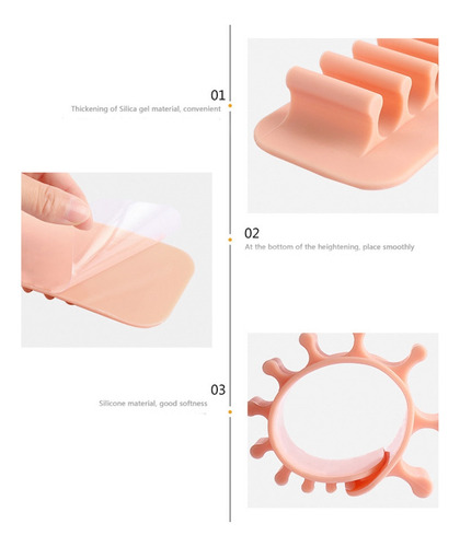 Set De Cepillos De Silicona Para Secar Cepillos Cosméticos D