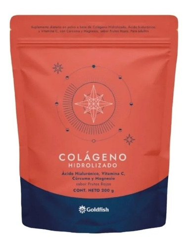 Colageno Hidrolizado Ac. Hialuronico Vit C Magnesio Goldfish