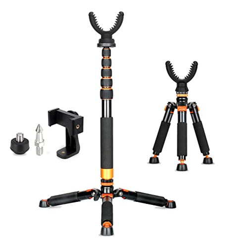 Shooting Stick Monopod With Tripods Base And 360 Degree...