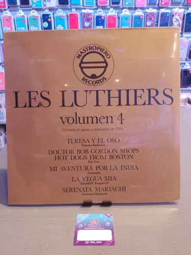 Vinilo Les Luthiers - Volumen 4 