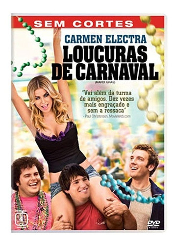 Imagem 1 de 1 de Dvd Loucuras De Carnaval - Sem Cortes - Sony
