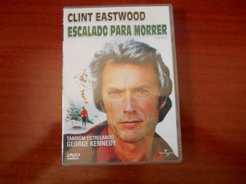Dvd Escalado Para Morrer 1° Edição Clint Eastwood Raro