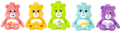 Imagem 2 de 5 de Pelúcia Ursinhos Carinhosos Care Bears 2021 Pack Com 5