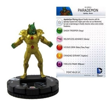 Heroclix - Parademon #004 Superman And Wonder Woman