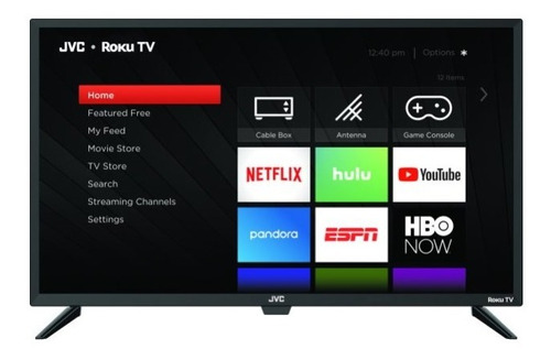 Jvc 32  Class Hd (720p) Roku Smart Led Tv Lt-32maw388 (Reacondicionado)