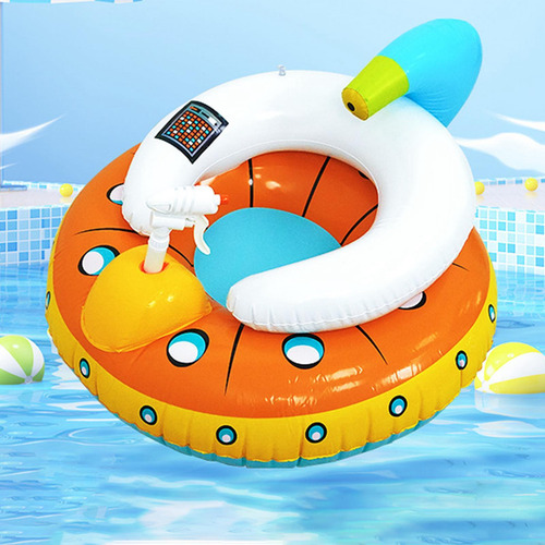 Flotador De Piscina Inflable Para Niños, Portátil, Bonito