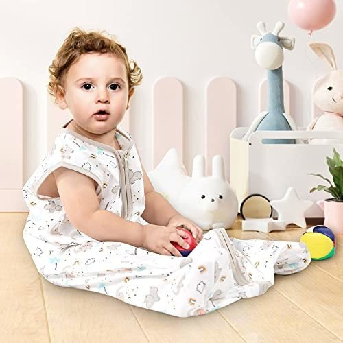 Saco De Dormir Tillyou - Algodón, 2-pack, 18-24 Meses,