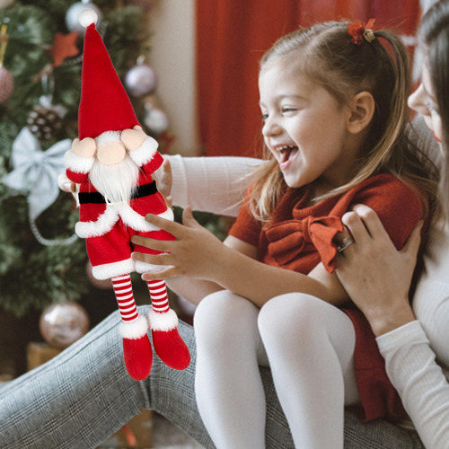 Adornos Navideños De Gnomos Gnomos De Felpa Muñeco De Peluch