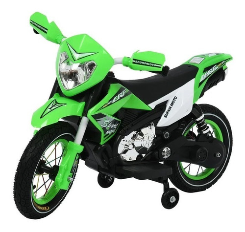 Carrito Moto Eléctrica Para Niños Llantas De Goma | Mp3 Usb