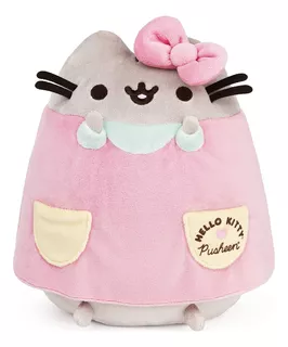 Peluche Gato Pusheen En Disfraz Hello Kitty 25cm Gund