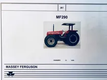 Comprar Manual De Repuestos Tractor Massey Ferguson 290