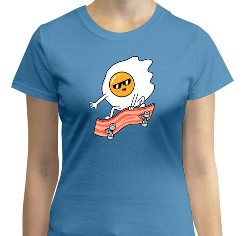 Playera Para Mujer Skate - Eggskate