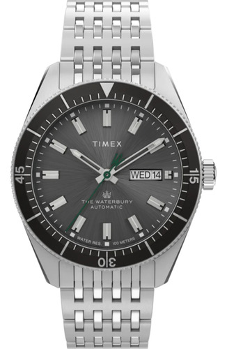 Reloj Automático Timex Para Hombre Tw2v24900 En Acero