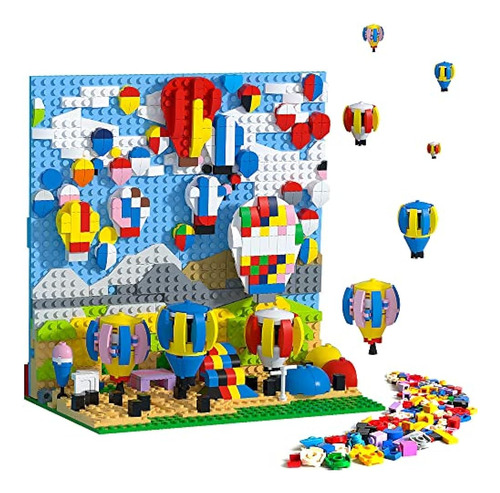 Hogokids Juego De Construcción De Arte Con Globos Aerostátic