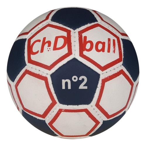 3 X Pelota Handball N°2 Cuero Pu Con Grip, Cocida. Colores!