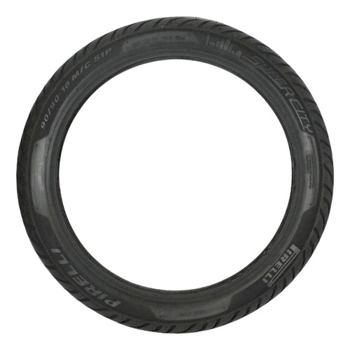 Pneu Traseiro 100/80-18 53p Pirelli Super City Sem Câmara