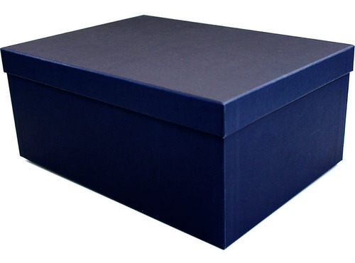 Caixa De Presente | Azul Marinho - 28x39x19 Cm 