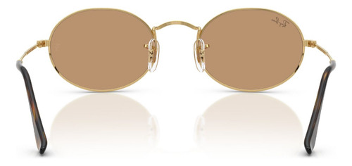 Lentes De Sol Oval Dorado Ray-ban Rb354700153