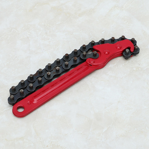 Llave De Filtro De Aceite De Cadena Ajustable, Llave De Agar