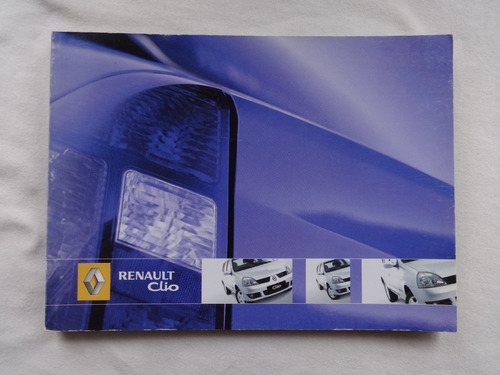 Renault Clio 2007 Manual Instrucciones Guantera Catalogo