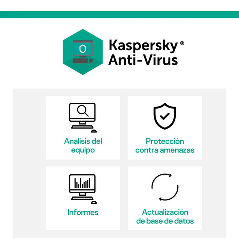 Imagen 2 de 4 de Antivirus Kaspersky 3 Equipos 2 Años Digital