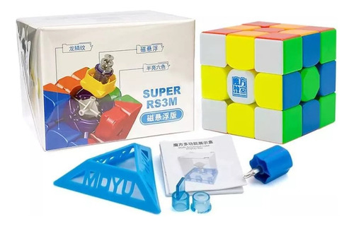 Cubo Mágico 3x3 Moyu Super Rs3m 2022 - Maglev