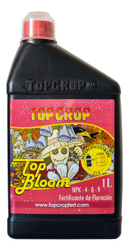 Top Crop Top Bloom 1l Fertilizante Base De Floracion Pk